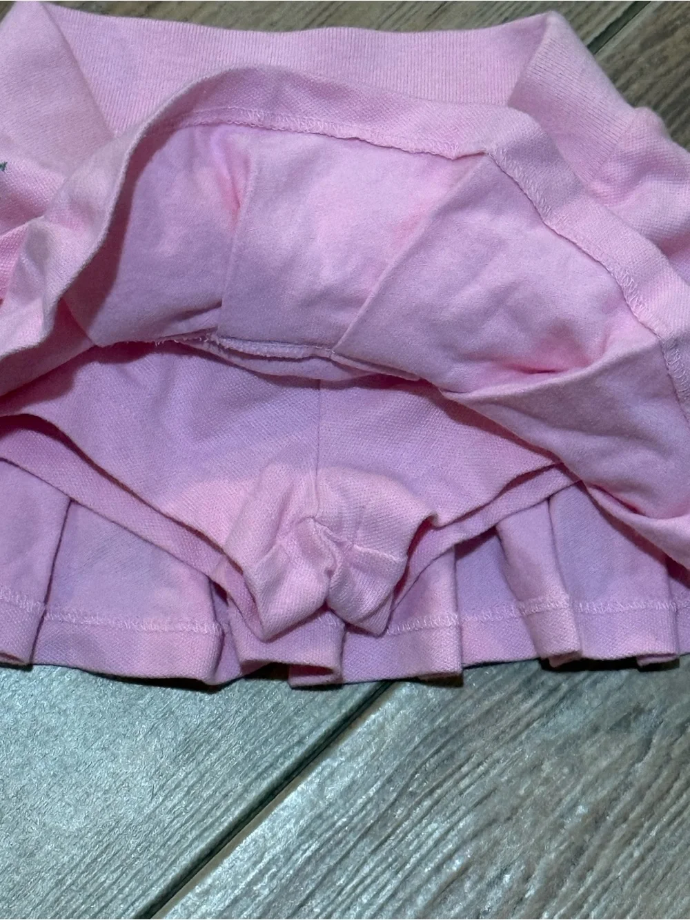 Ralph Lauren Pink Ruffle Skort
